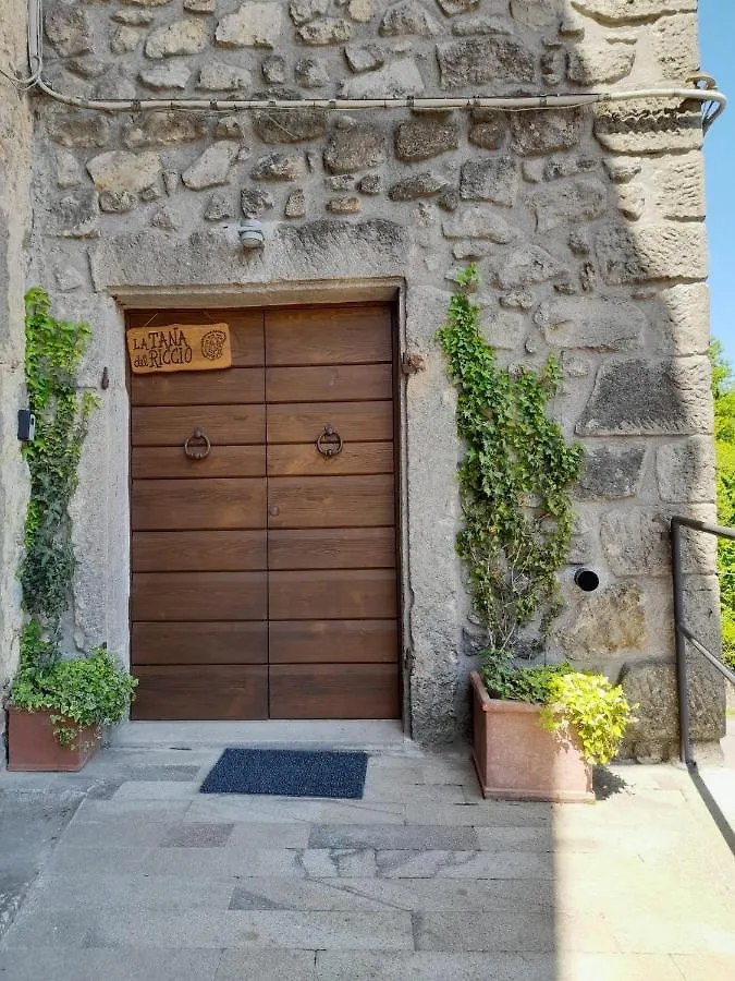 Appartement La Tana Del Riccio à Abbadia San Salvator Italie